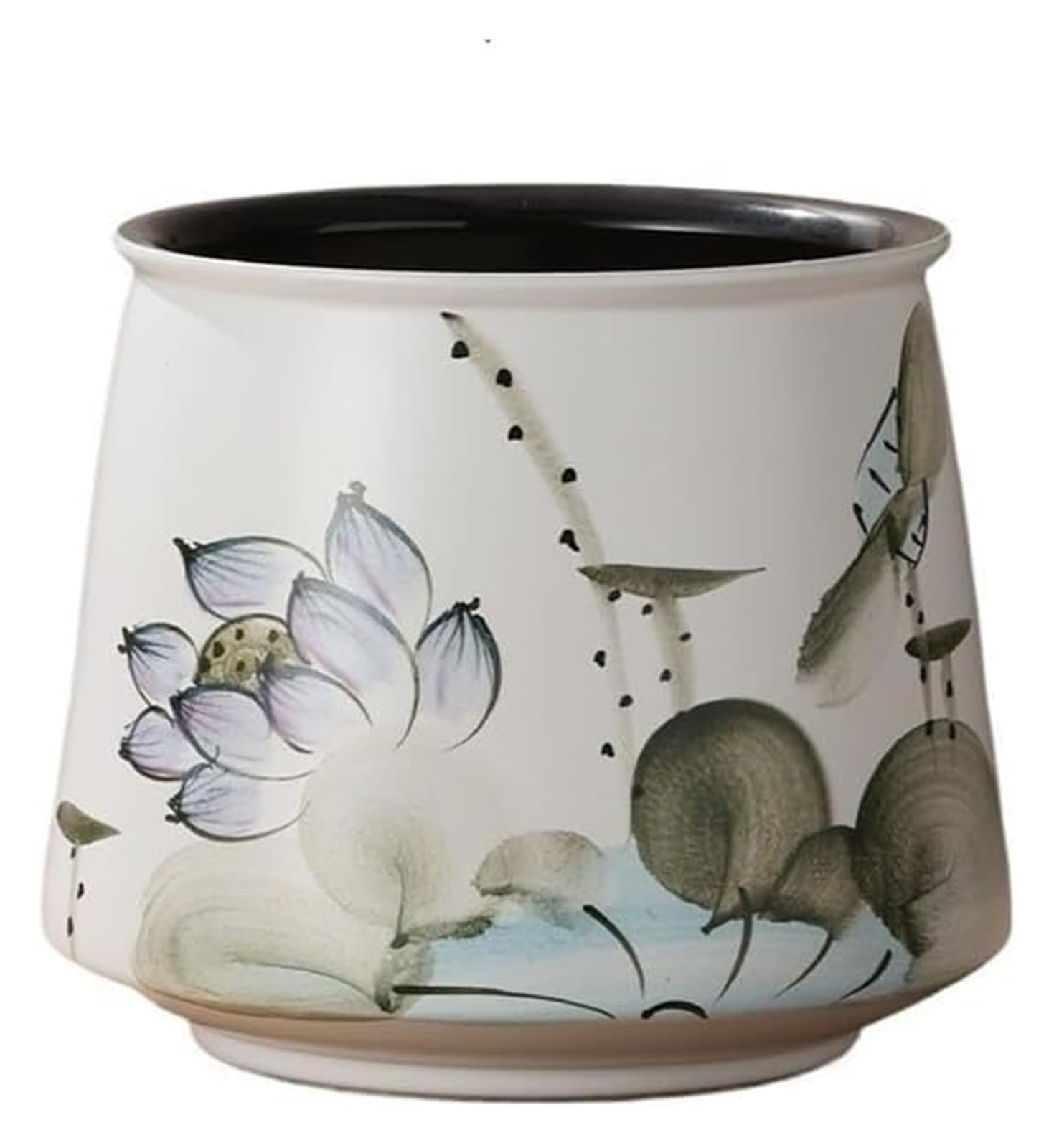 Pots de fleurs grand diamètre Yofab jardinière céramique rétro chinois