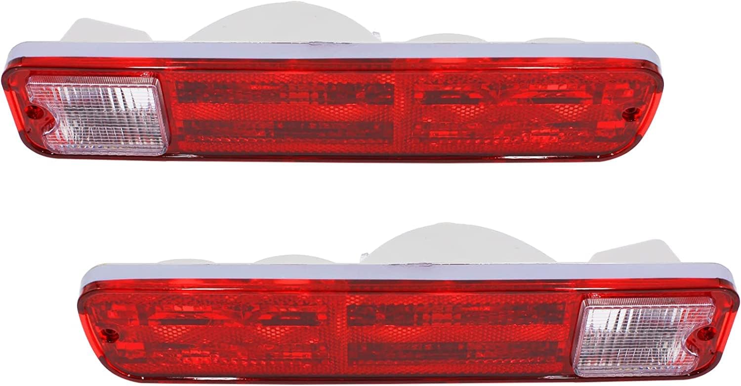 El Camino Tail Light Assembly - Replacement for Chevy El Camino Malibu GM-C Caballero 1979-1987 (Pair) - Image 2