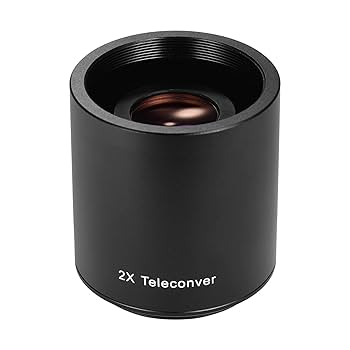 Amazon | 2X テレコンバーターレンズ コンバーター望遠レンズ