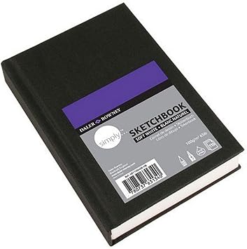 Daler Rowney Hardbound Sketchbook, Extra White, 4 x 6, 110 Sheets, 1 Each