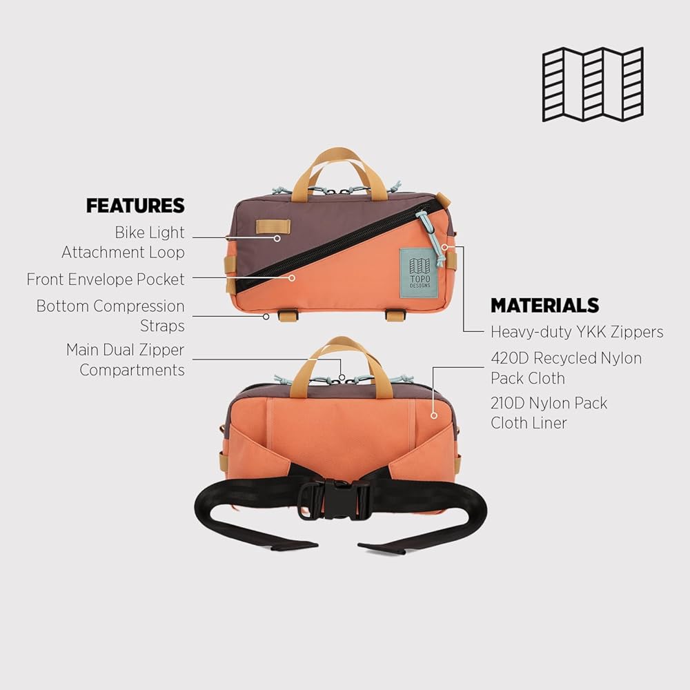 「QUICK PACK 13」 ミニマルに働く人のためのワーカーズボディバッグ「QUICK PACK 13