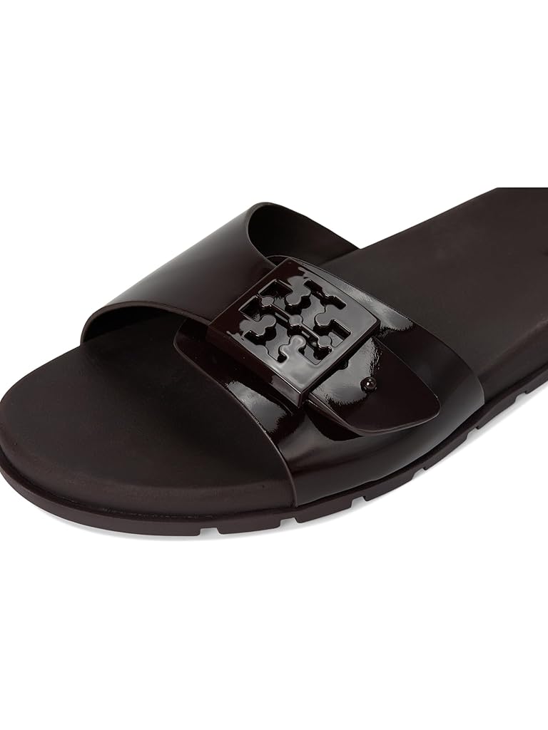 Black Tory Burch Mellow Buckle Slide