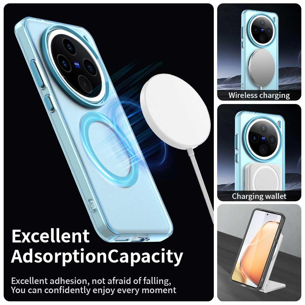 Compatible with Vivo X200 Pro 5G Case Cover,Supports Wireless