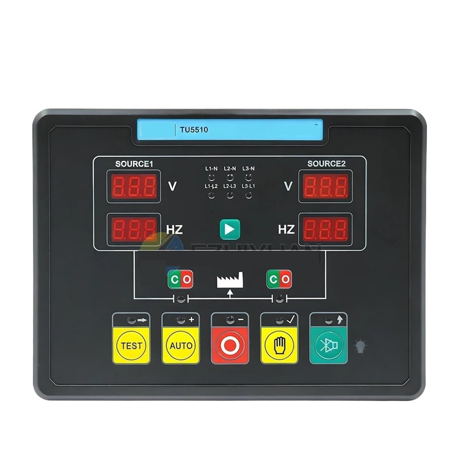 Jdilfunu Tu5510-10 Generator Controller Genset Module Smart Electric Control Panel 1Pcs