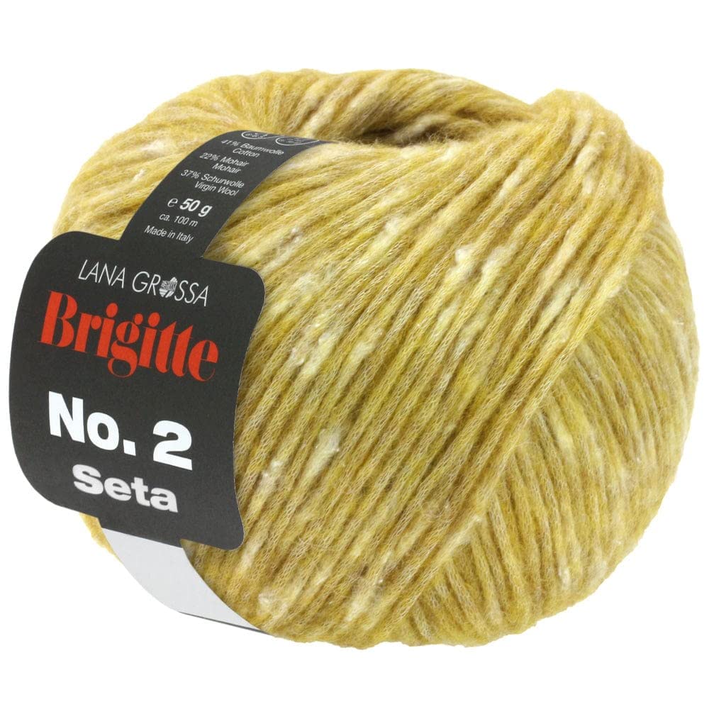 LANA GROSSA Brigitte Nr.2 Structure élégante Du Fil D'alpaga Et De Coton - Fil à