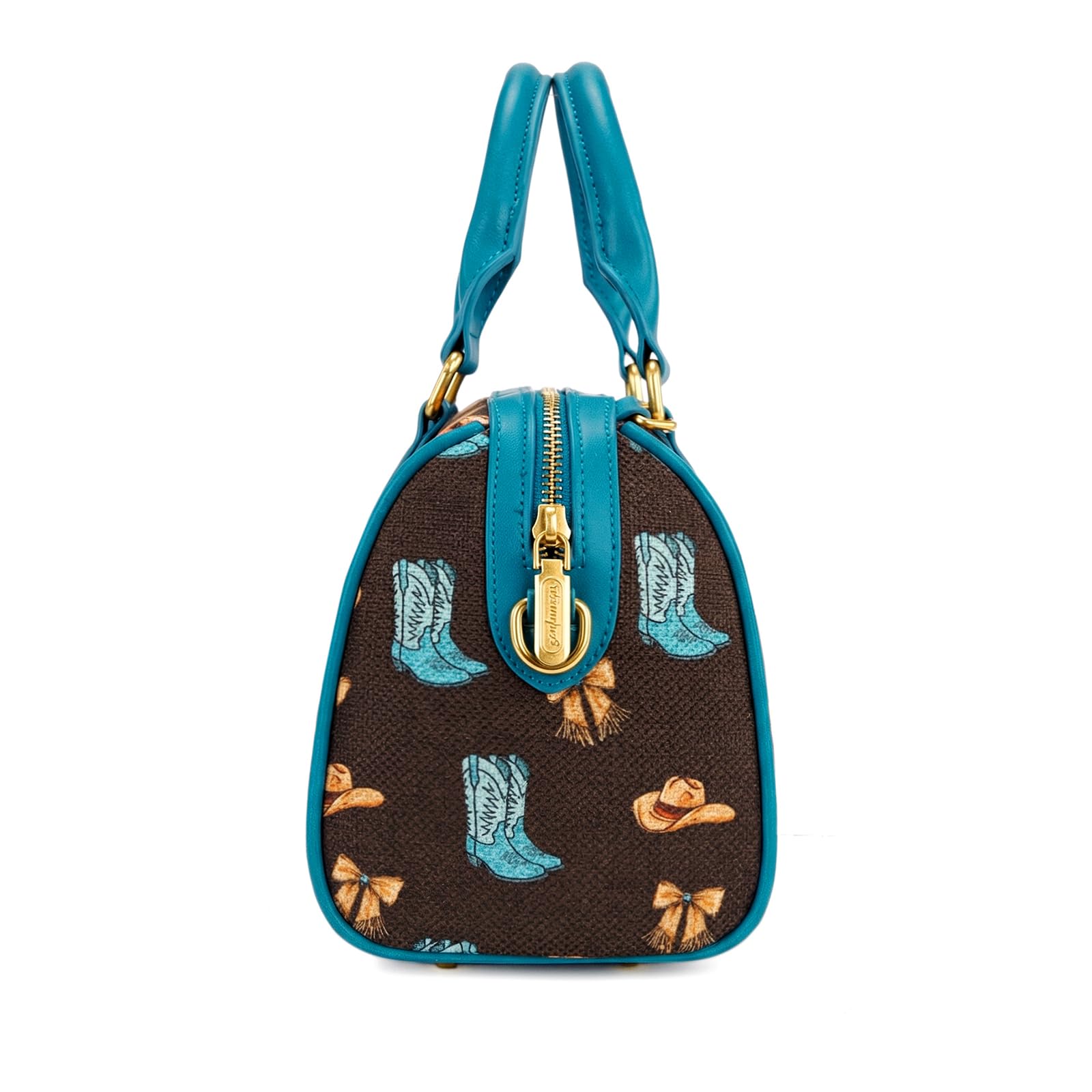 Wrangler Rodeo Icons Handtasche mit Tragegriff oben und Kettenriemen