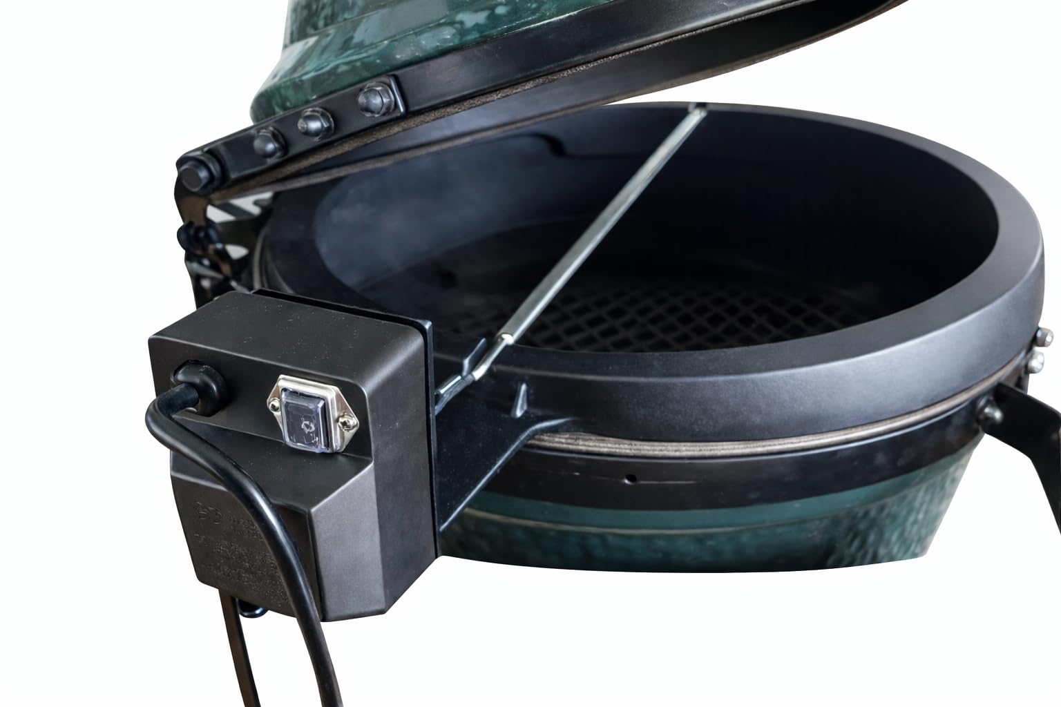 Pincho giratorio de aluminio para Kamado BBQ Large, compatible con Monolith Classic 2.0, Big Green Egg Large, Kamado Joe Large - Pincho para barbacoa, asador, cocción, parrilla de cerámica