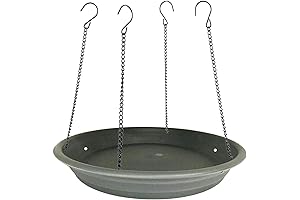 Black Catcher Tray Keeps Seeds Where They Belong