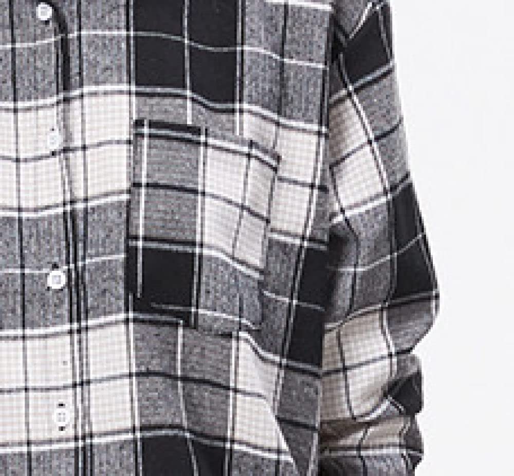 MIDJ Bluse Damen,Damenhemden Flanell Grün Kariert Gestreift Freizeithemden Pullover Langarmhemden Schicke Button-Down-Revershemden Lockere Leichte Jacken Holzfällerhemden Geschenke für Mädchen