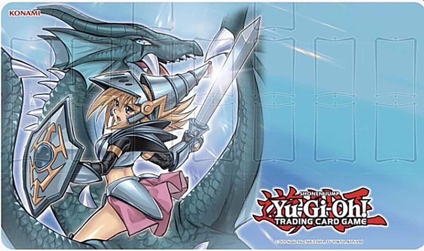 YU-GI-OH! 117368580005 Dark Magician Girl The Dragon Knight Game Mat, Multi, Multicolor