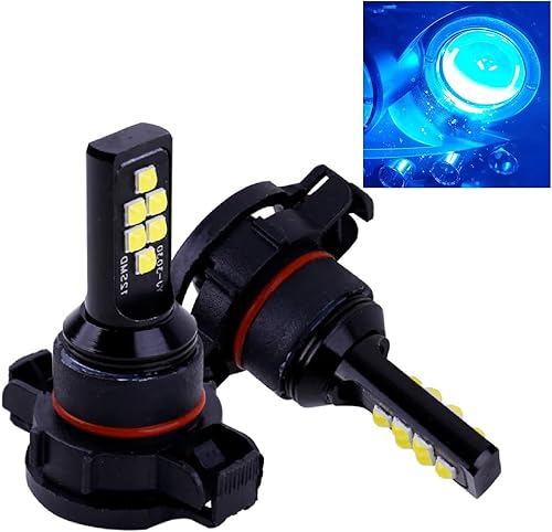 Miniatura 16 de Socal-Led Lighting 2x Focos avanzados de luces Led de niebla, 3030 SMD brillante, colorido, diurno de la ejecución de la lámpara DRL, Rojo