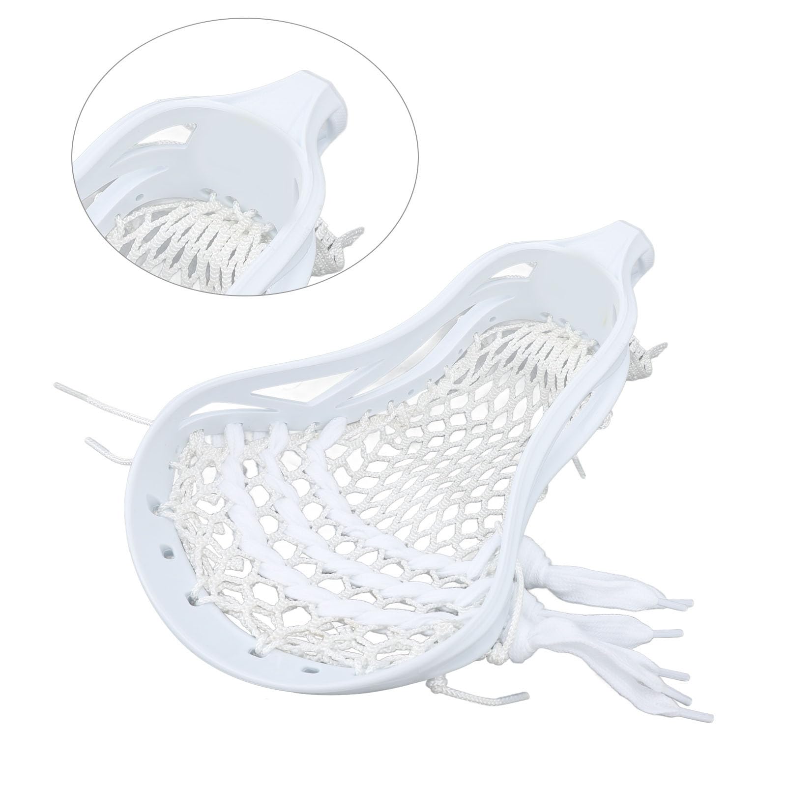 KIMISS Lacrosse for Men Strung Mesh Nylon Lacrosse Stick High Strength Wear Proof Compliant with NCAA Rules for Training and Competition