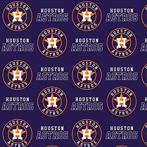 Premium Astros Cotton Fabric - Versatile 1 Yard for Creative Crafting and Sewing Projects