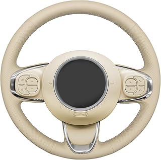 Sponsored You’re seeing this ad based on the product’s relevance to your search query.Learn more about this advertisement MEWANT Beige Microfibre Leather Steering Wheel Cover for Fiat 500 2015-2021 / 500C 2016-2021
