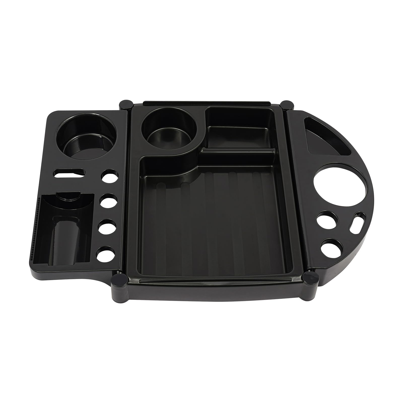 Carrito de peluquería, 6 capas con ruedas, soporte para secador de pelo, 5 cajones, carrito de trabajo para salones de peluquería, almacenamiento de belleza, herramientas de peluquería
