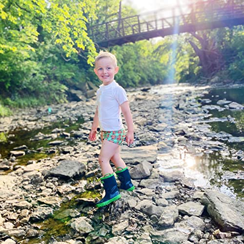 Swimzip Kids Euro Swim Shorties Upf 50+ Protection Swim Trunks Crab 6-12 Month #TOP5