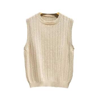 トップス NO MAINTENANCE / COTTON KNITTED VEST 61mzNmsN3ZL._SY350_QL65_.jpg