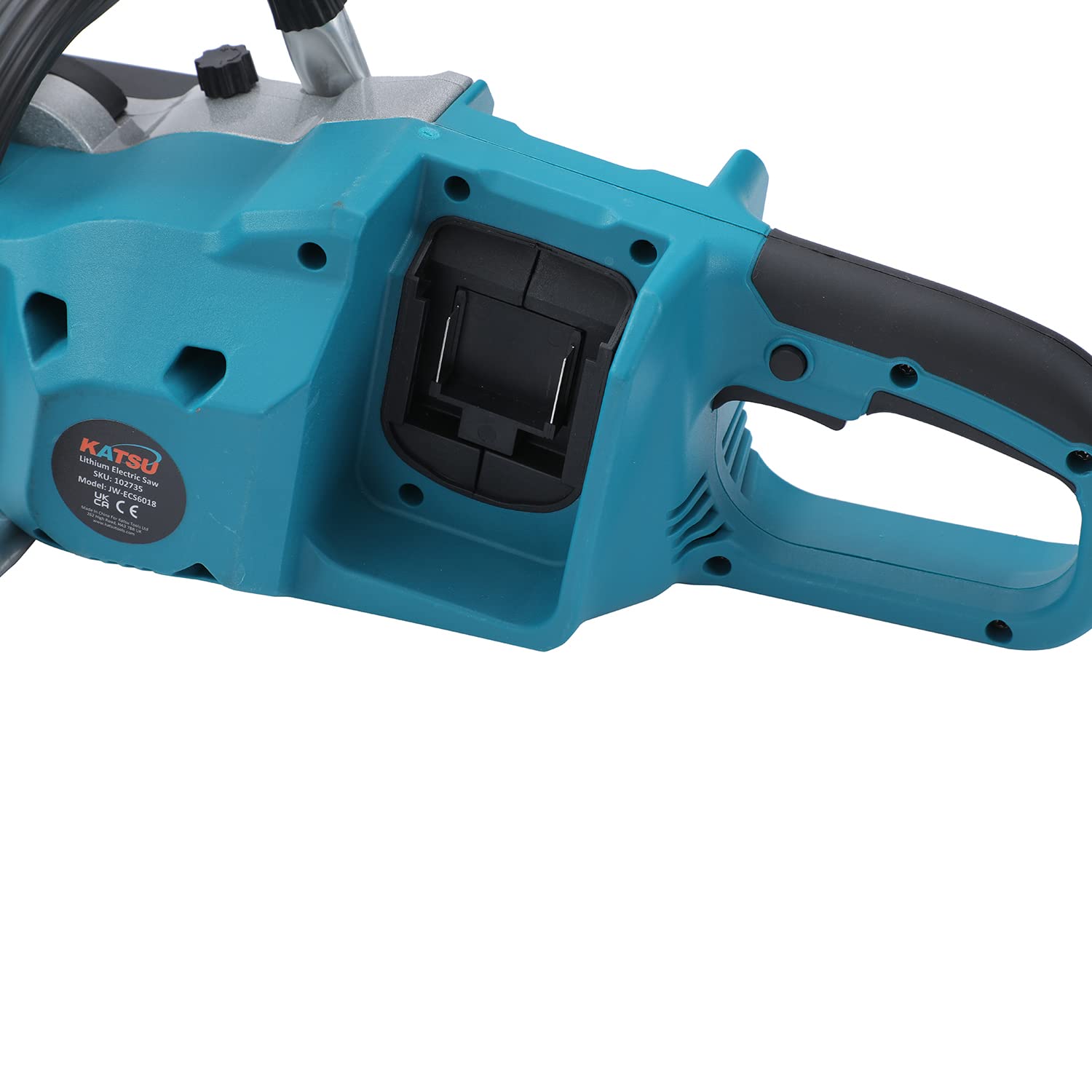 KATSU FIT-BAT 21V Motosierra a Batería Brushless 16 Pulgada, Motor sin Escobillas Motosierra Eléctrica para Cortar Madera Podar Recortar Jardinería, sin Batería 102735