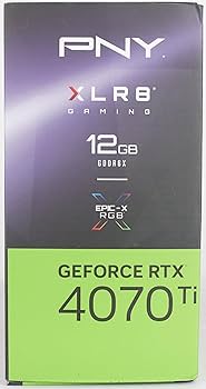 Amazon | PNY GEFORCE RTX™ 4070Ti 12GB XLR8 ゲーミング VERTO