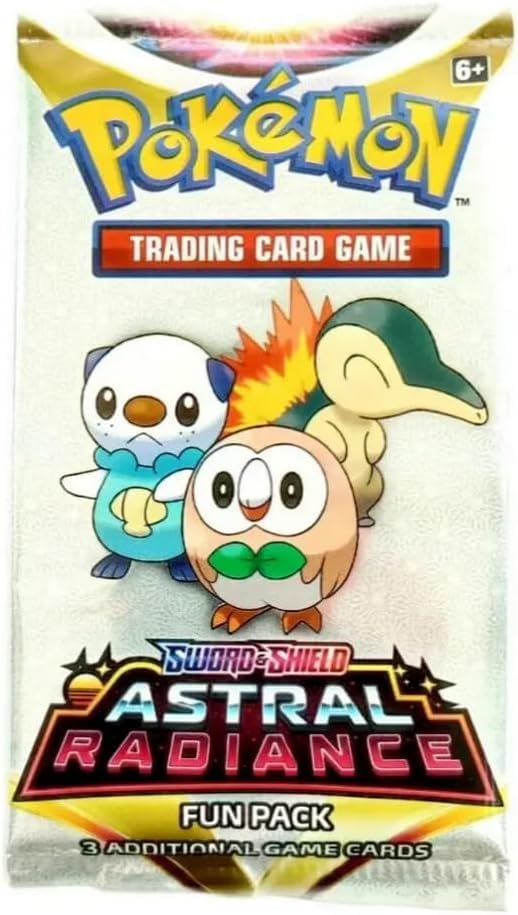 pokemon sword and shield 3 card pack Pokemon Sword & Shield Astral Radiance 3-Pack Blister – Soccer Cards United