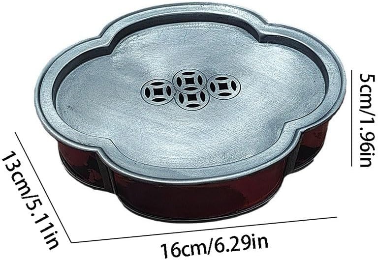 Retro Chinese Style Teapot Household Water Storage Dry Tea Tray Small Wrapped Edge Table Home Tea Table Tea Tray