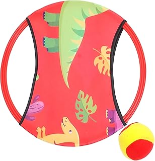 MAGICLULU Beach Playthings 1 Set Toss and Catch Ball Game Set Bouncy Paddle Ball Game Outdoor Game Toy for Backyard Lawn Beach Game Beach Plaything