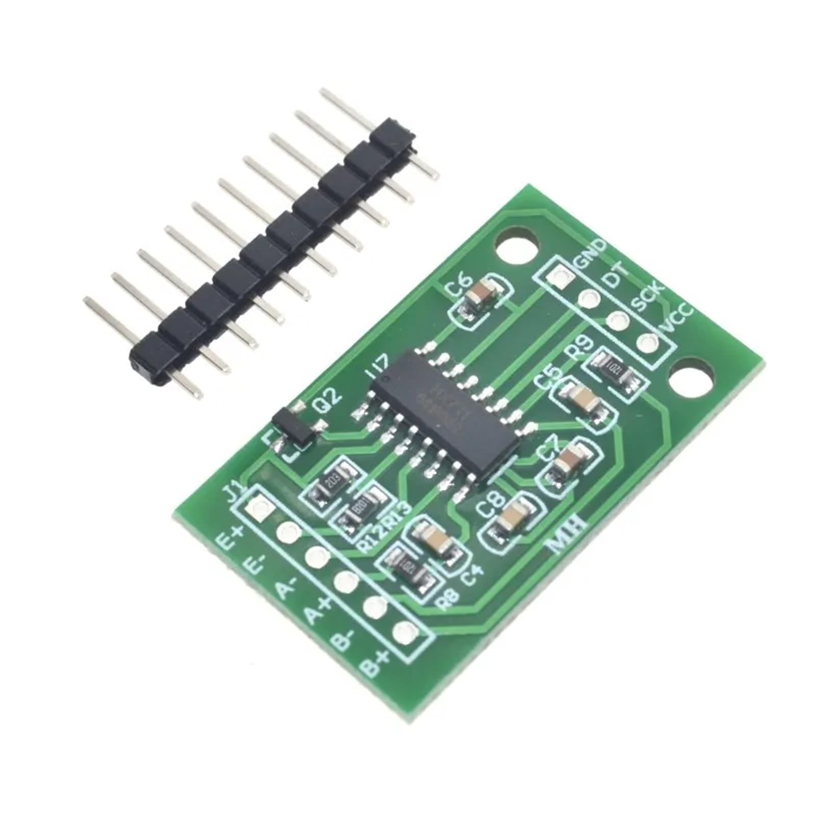 Dwukanałowy czujnik ciśnienia ważenia HX711 24-bitowy precyzyjny moduł A/D do wagi elektronicznej DIY
