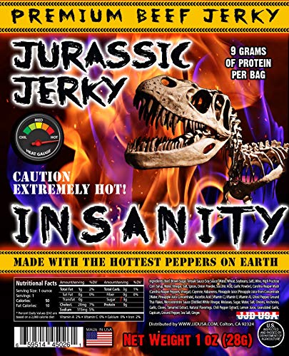 Jjd Usa Jurassic Jerky Insanity Beef Jerky - Made With The Ghost thumb #1