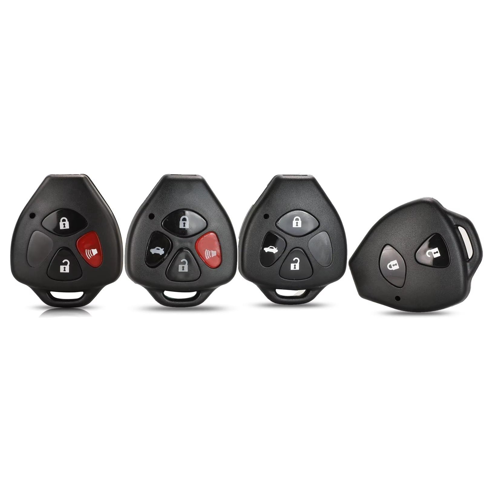 Compatible Con Toyota Para Reiz 2010 2011 2012 2013 2014 2015 2016 2017 Para RAV4 2011-2019 2 3 4 Botones Carcasa De Llave A Distancia Coche(2 Buttons)