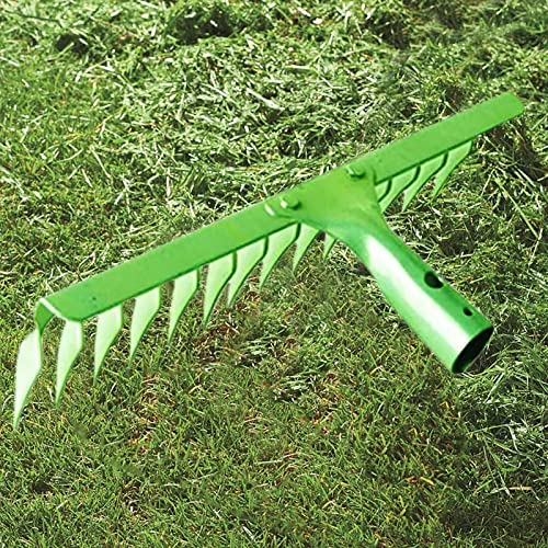 Lawn Rake,Replacement Rake Head, Agricultural Farming Rake, Rake Lawn Care Tool Head, For Garden Patio Leaves Lawn Moss, Made Of High-quality Materials