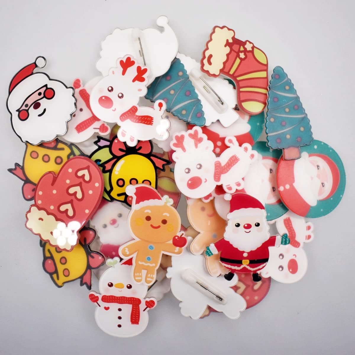 30 PCS Broche Ruban Rose Épingle À Revers Pour Femme De Col Décorative