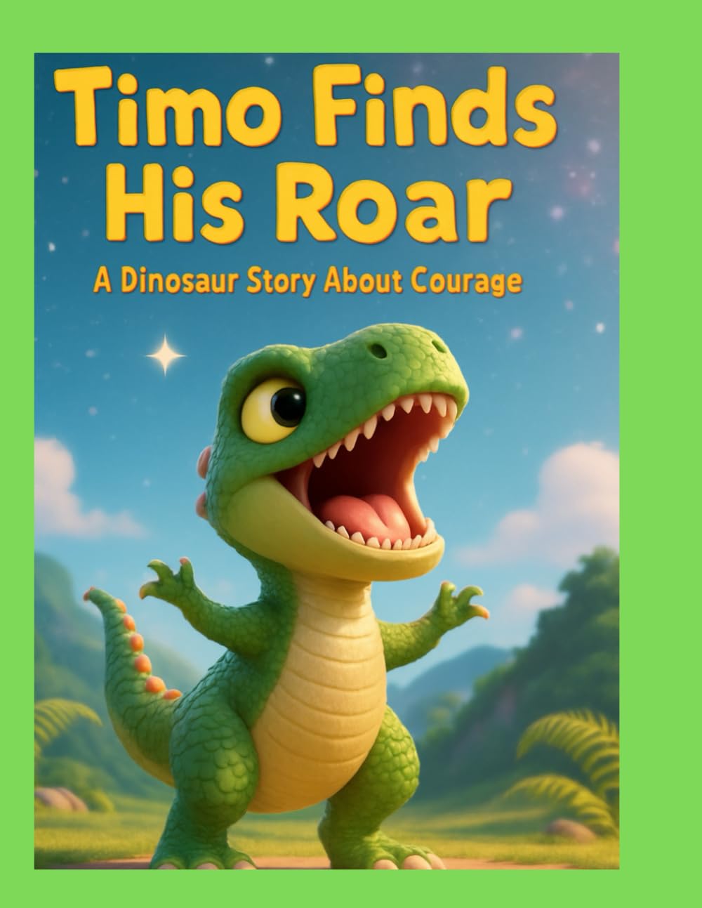 Timo Finds His Roar: Dinosaur Story About Courage