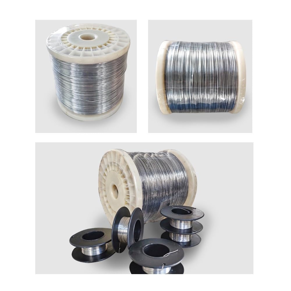 Generisch 5 Meter Nichrom Nickel-Chrom Heizdraht, Durchmesser 1.2mm-4mm Heizleiterdraht, Widerstandsdraht(3.0mm)