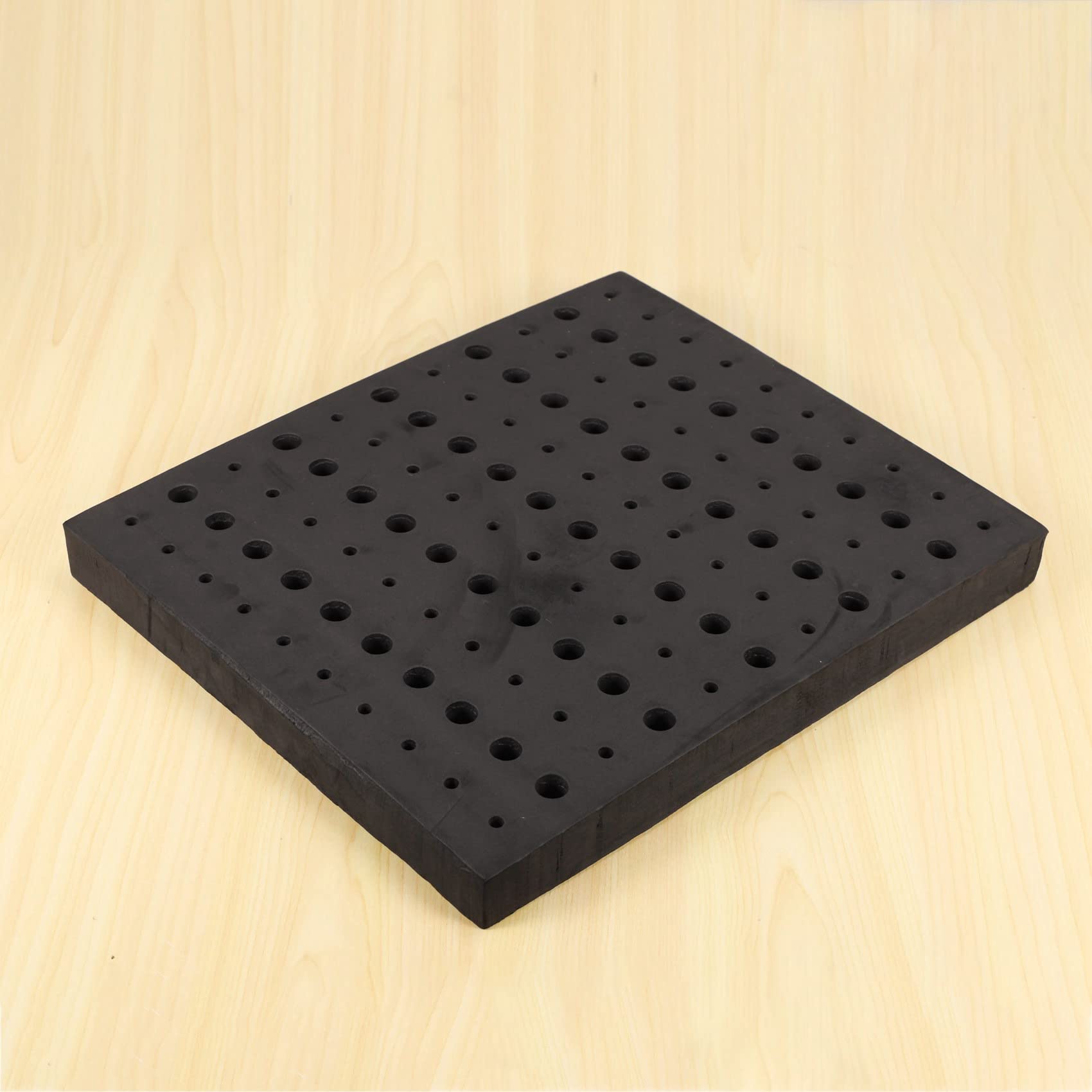 Plateau de Rangement for Fraises à 110 Trous, Noir, for Fraises à Tige de 1/4" et 1/2".