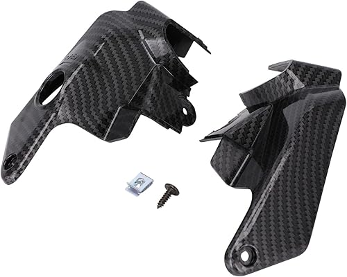 Miniatura 3 de Cubierta lateral de batería para Surron Light Bee, protector de batería de fibra de carbono de imitación para motocross eléctrica, Sur Ron Light Bee