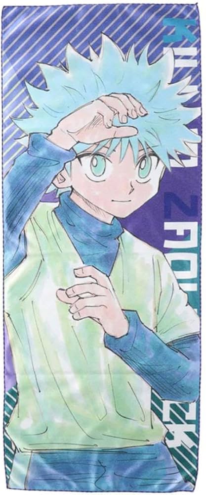 キルア 大判 タオル ハンターハンター ジャンプショップ ジャンプフェスタ 新品】HUNTER×HUNTER キルア 大判タオル ジャンプフェスタ 2025