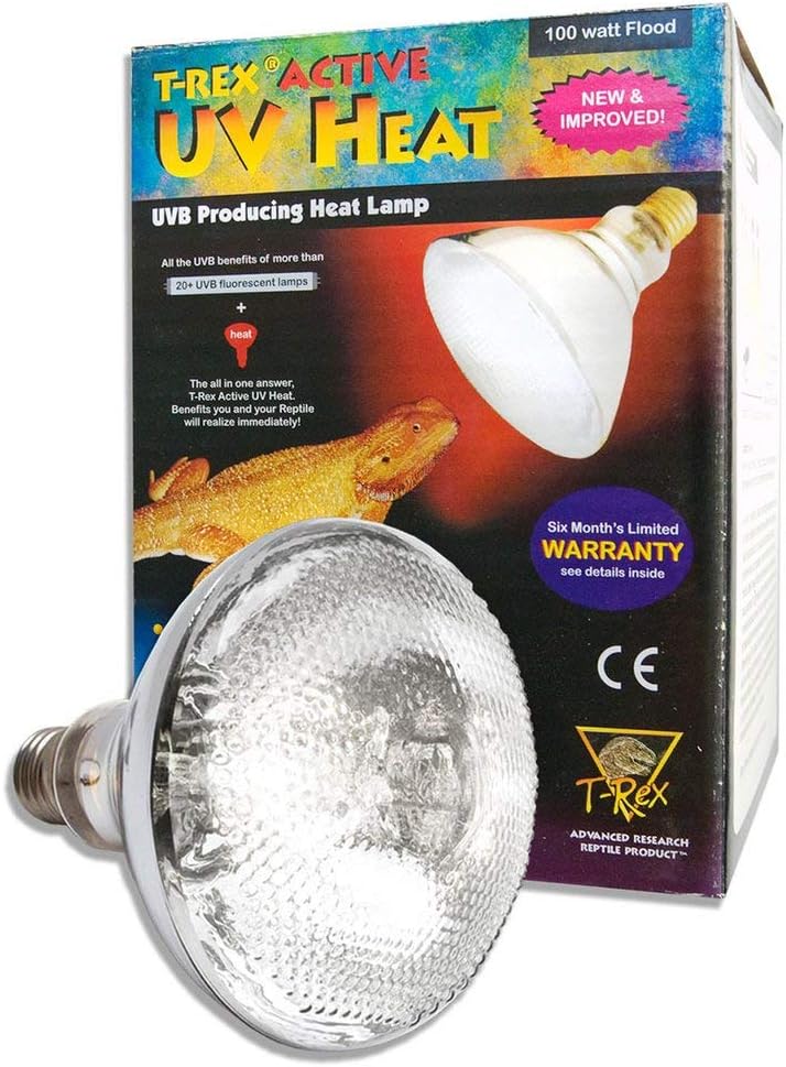 Amazon.com: T-Rex Reptile Lighting - Active UV Heat Bulb 275 watt
