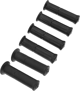 Toyvian Capa De Alça De 6 Peças Alça De Mão De Bicicleta Alça De Mão De Bicicleta Alça De Guidão De Bicicleta Alça Preta Para Carrinho Envoltórios De Alça De Carrinho Protetor De