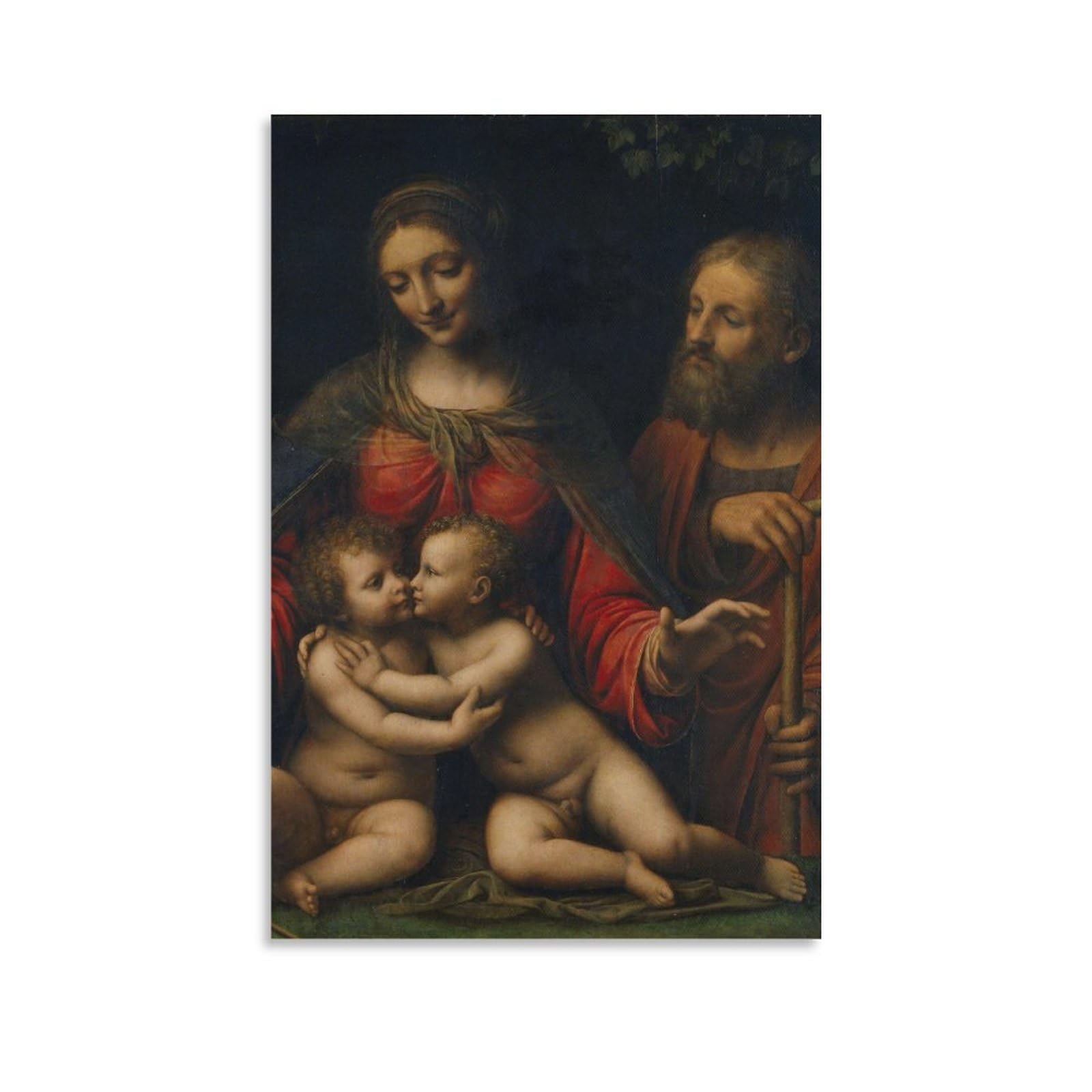 Amazon.co.jp: Leonardo Da Vinci レオナルド・ダ・ヴィンチ『聖家族 