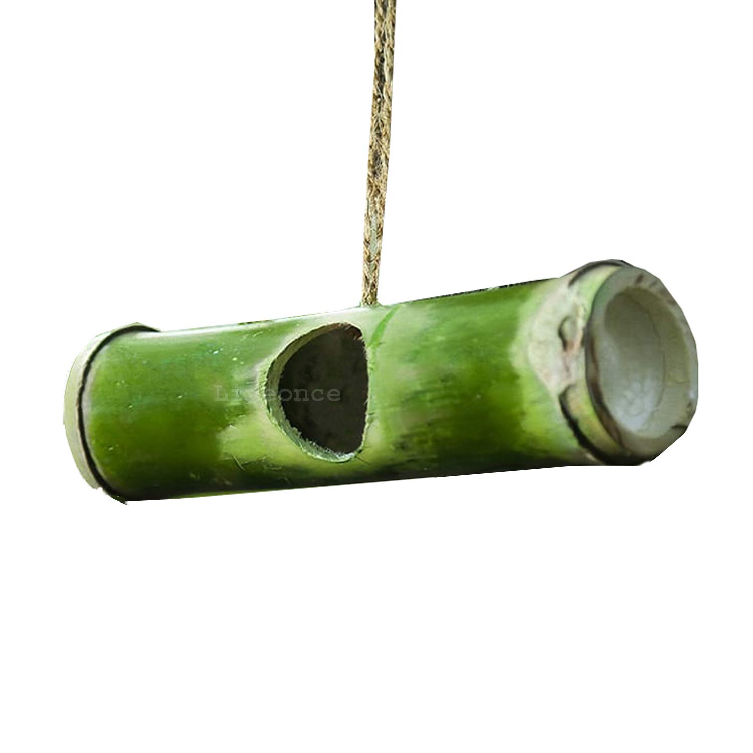 LIVEONCE Bamboo Made Horizan Bird nest Color -Natural (Green to Yellow) (B08NYT9X7T) Amazon Price History, Amazon Price Tracker