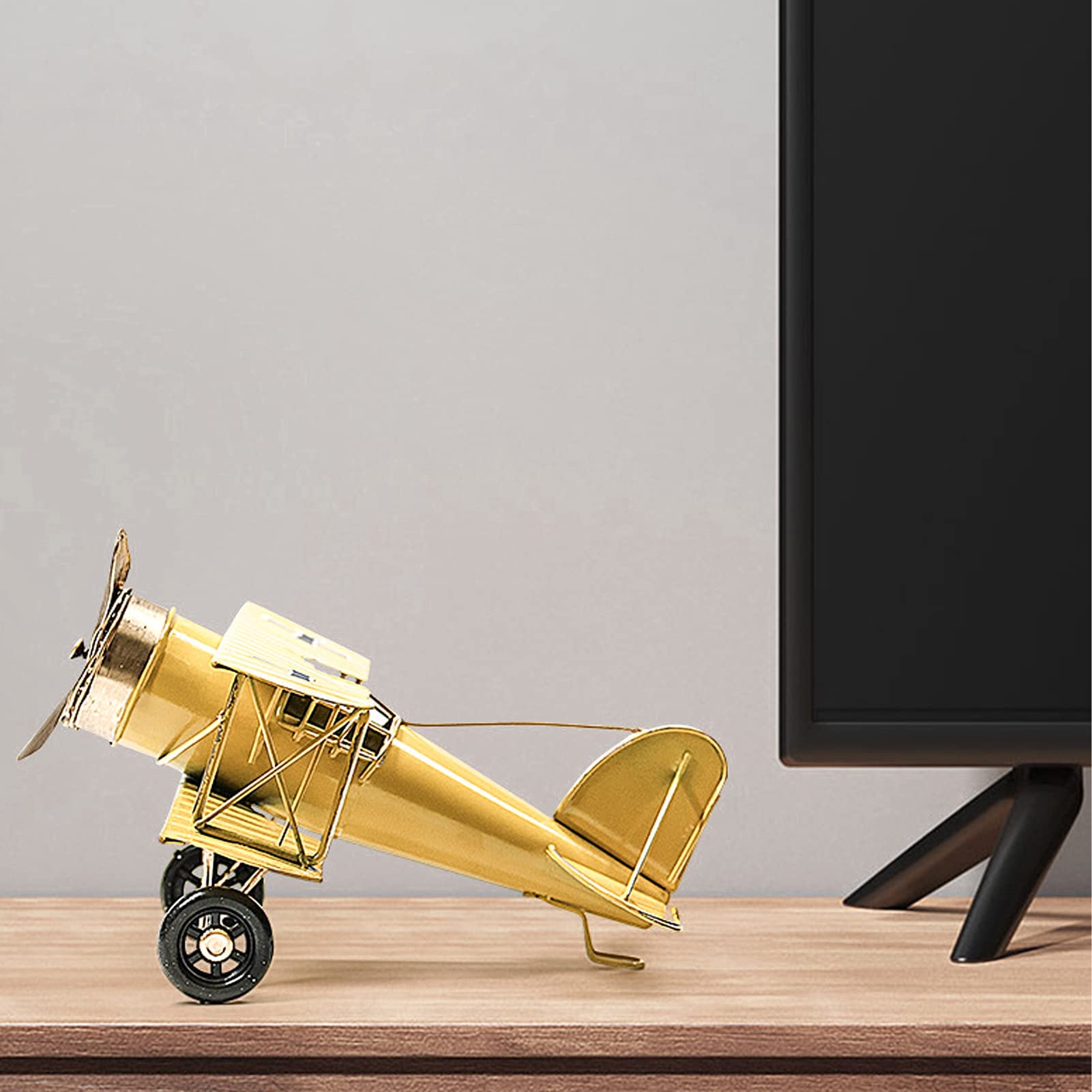 HuadaXtai Modèle D'avion, Décoration De Bureau, Statue D'avion Pour Bar