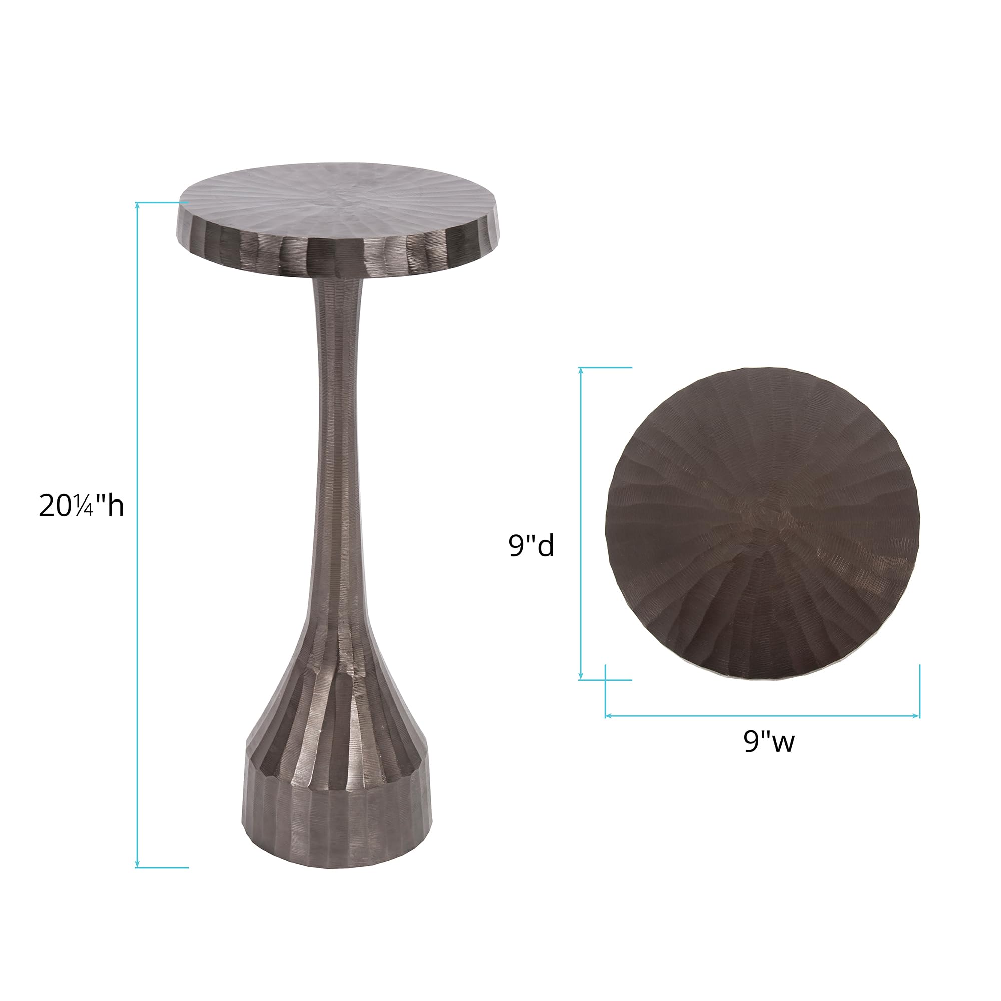 Amazon.com: Howard Elliott Collection Round Martini Candlestick