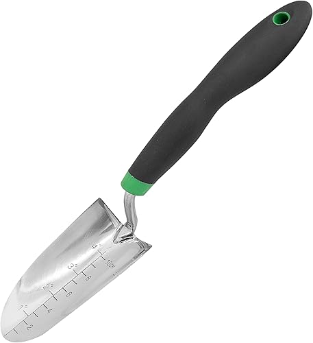 Zenport 15309E - Paleta de trasplante con medidas, color negro