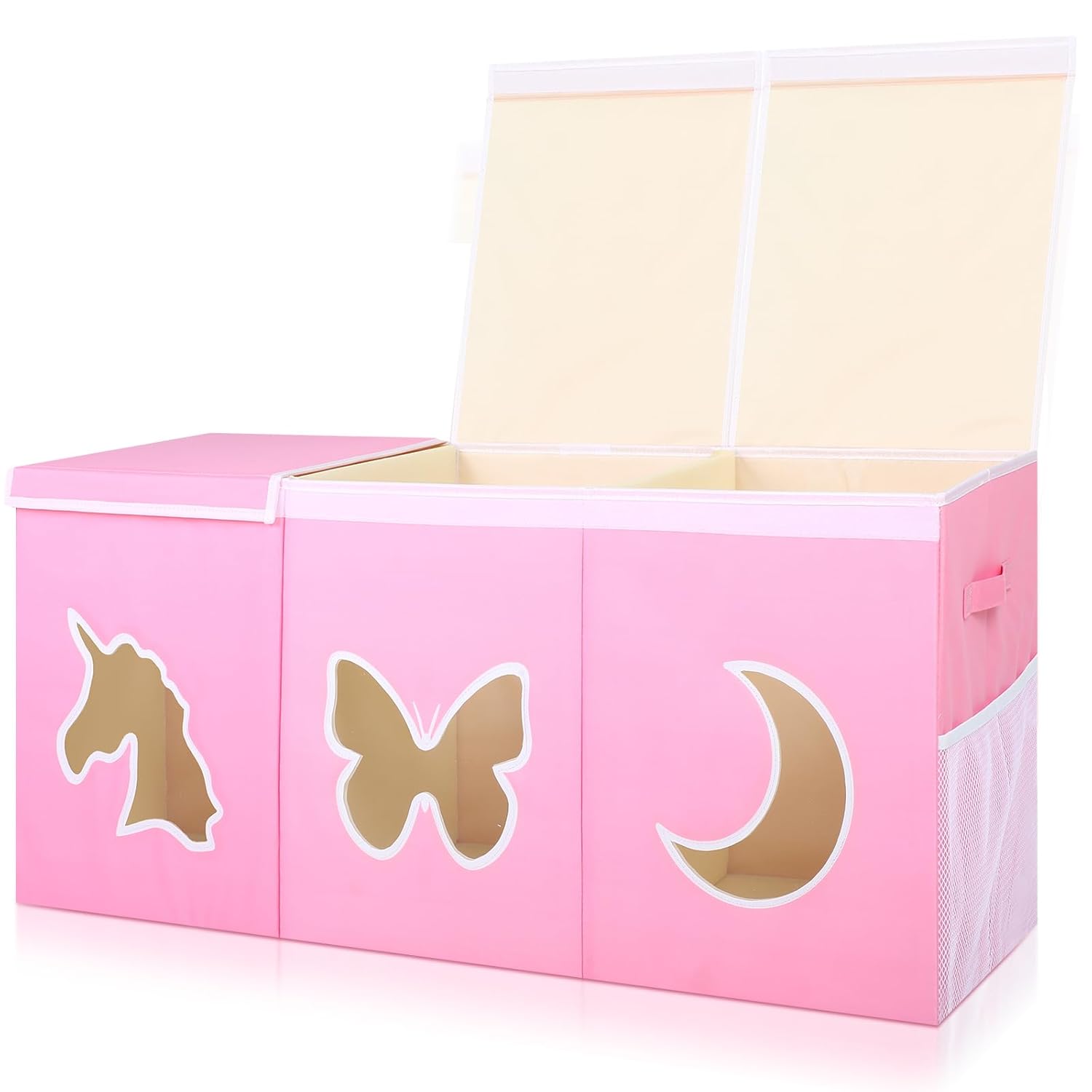 Geetery Extra Large Toy Box for Girls Toy Storage Chest