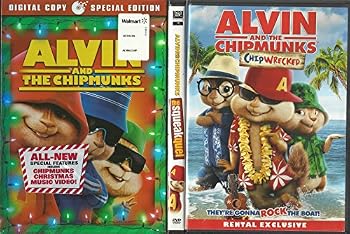 DVD ALVIN AND THE CHIPMUNKS TRIPLE FEATURE DVD SET THE ORIGINAL, THE SEQUEL, AND CHIPWRECKED!! Book