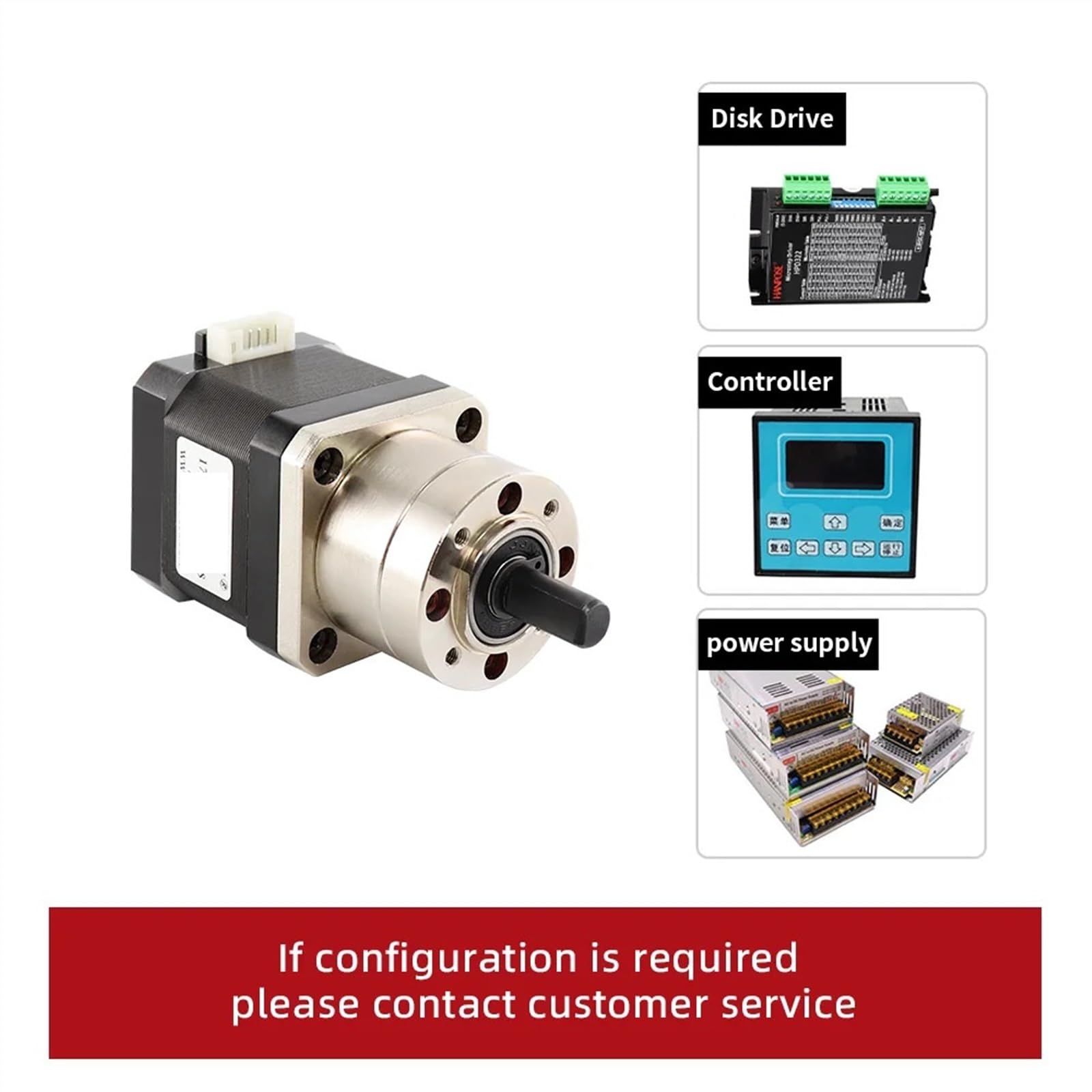 4-Leiter Nema17 Schrittmotor 42 Motor 17HS4401S-PG Extruder Getriebemotor Verhältnis 5,18:1 Planetengetriebe for CNC