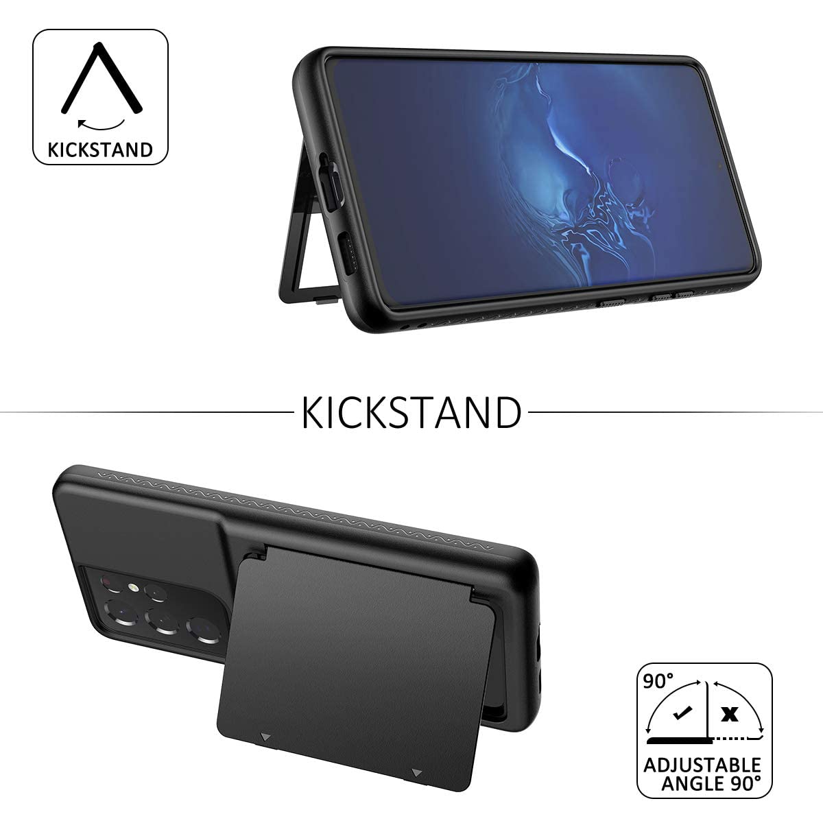 Amazon.com: WeLoveCase for Samsung Galaxy S21 Ultra Wallet Case