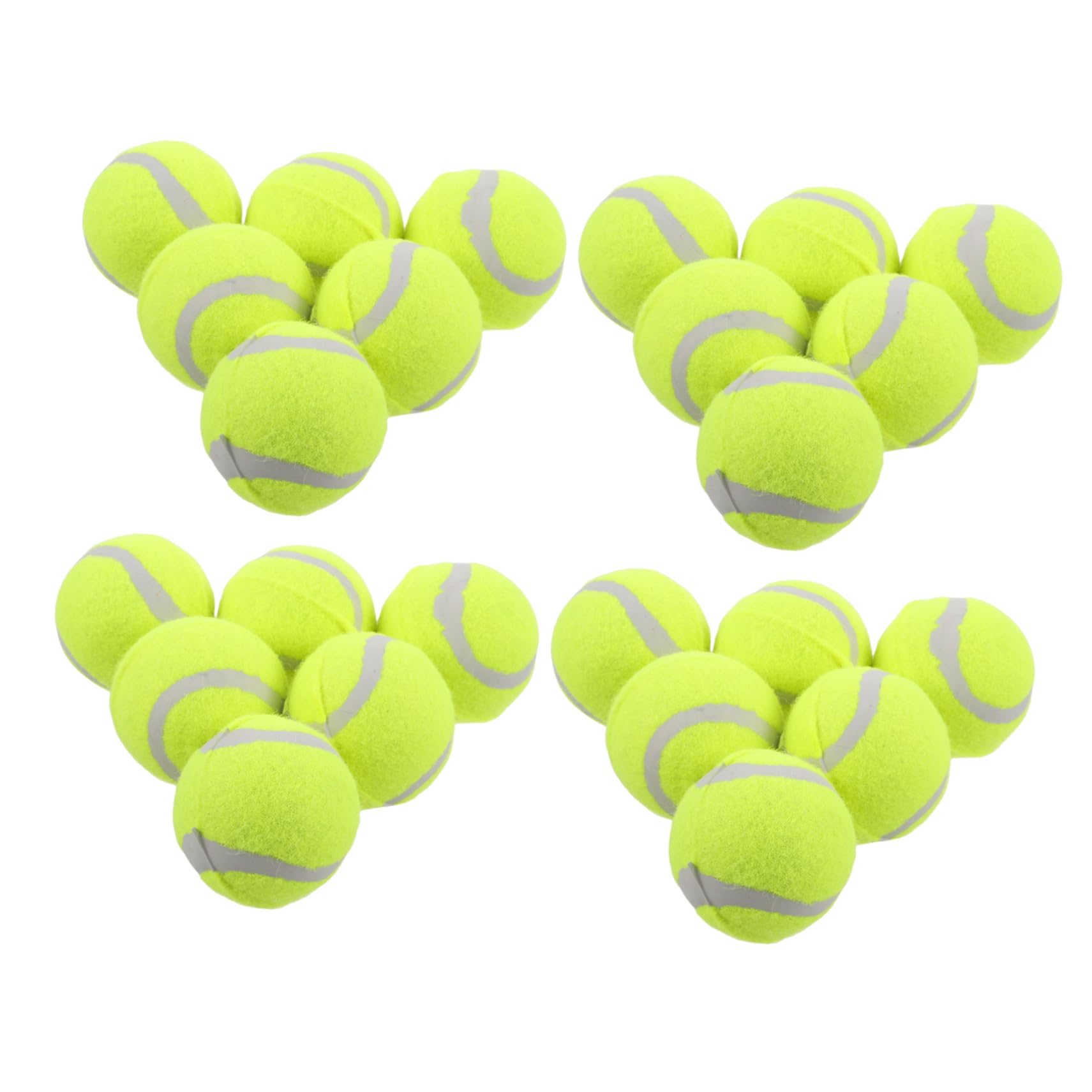 HEMOTON 22 Stück Teiliges Hundespielzeug Elastische Gummibälle für Interaktives Training und Spiel für Große Mittelgroße und Kleine Hunde Apportieren für Bewegungsspiele