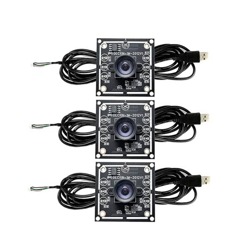 3 STK. 100-Grad-Kameramodul 1 MP OV9732 1280 X 720 USB Kostenloser Treiber Manueller, mit 3 Meter Kabel für WinXP/7/8/10