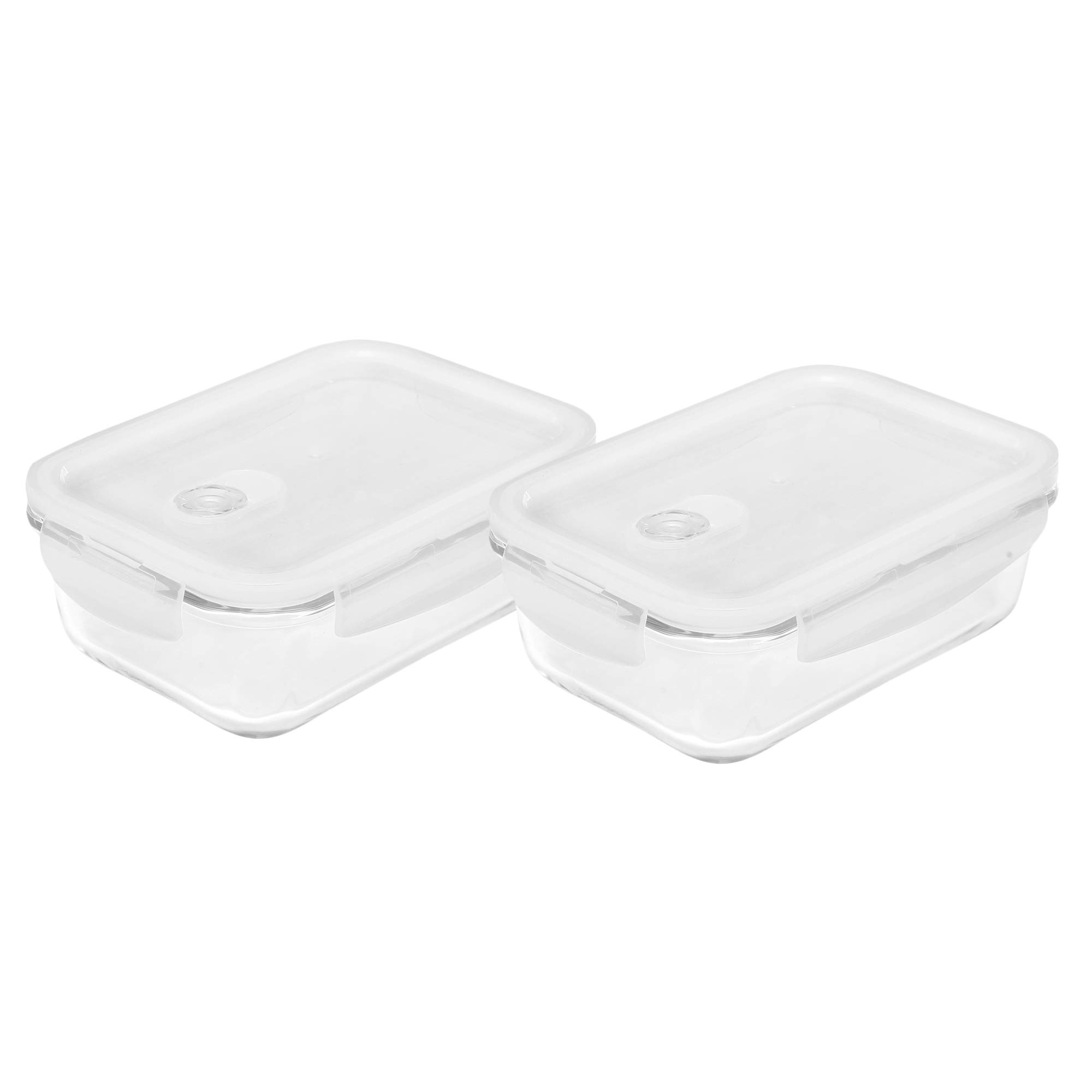 Glass Food Containers - Set of 4 -16 Glass Food Containers - Set of 4 -16